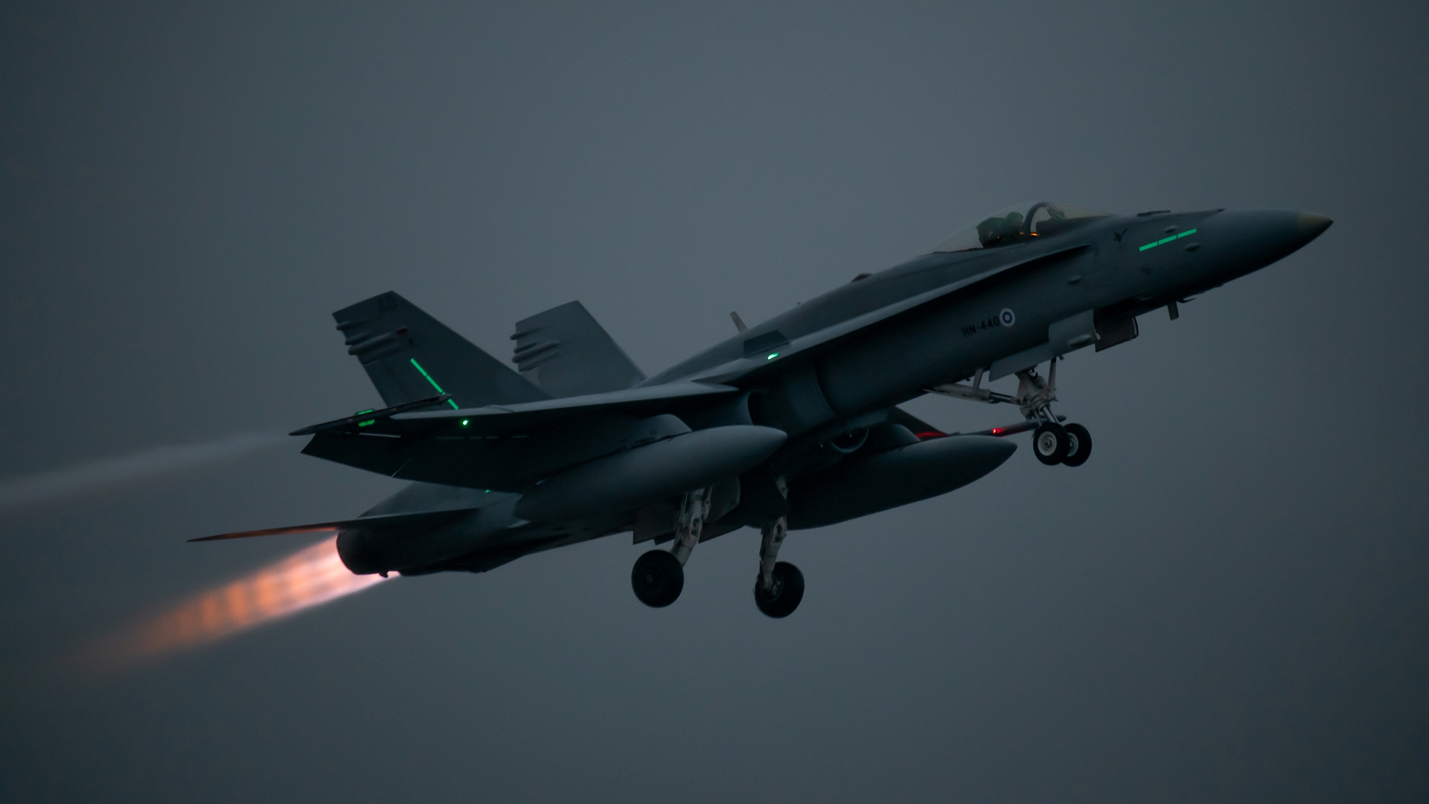 F/A-18 Hornet -hävittäjä